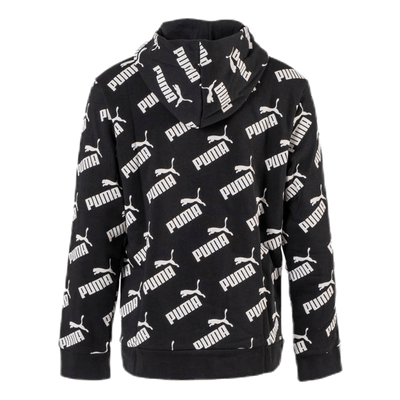 Amplified AOP Hoody TR B Black
