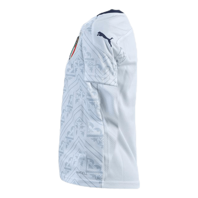 FIGC Away Shirt Replica Junior Blue/White