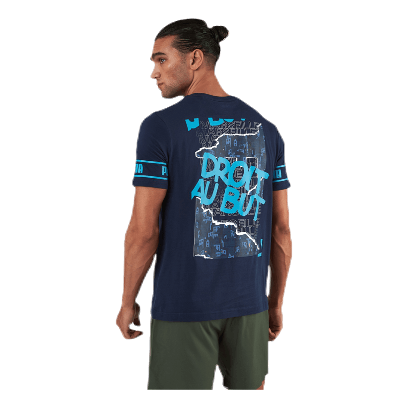 Olympique Marseille Culture Tee II Blue