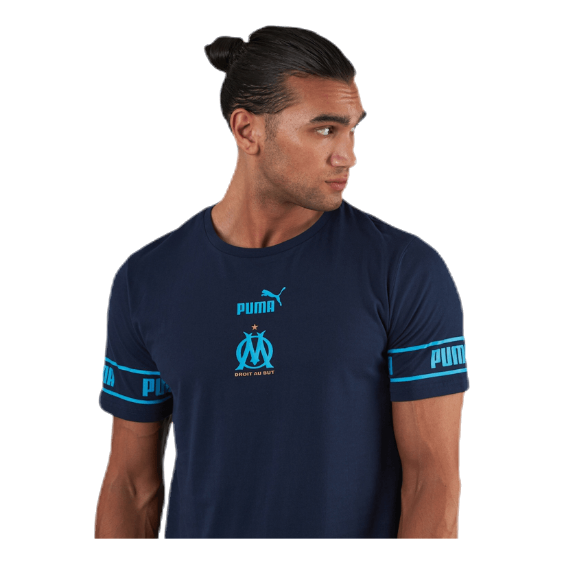 Olympique Marseille Culture Tee II Blue
