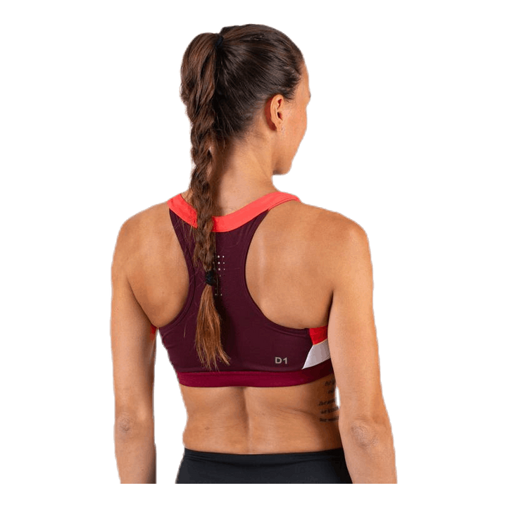 Color Block Bra 2 Pink/Red