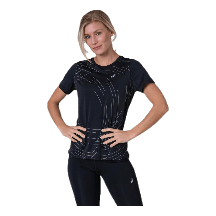 Night Track SS Top Black
