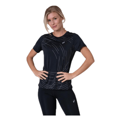 Night Track SS Top Black