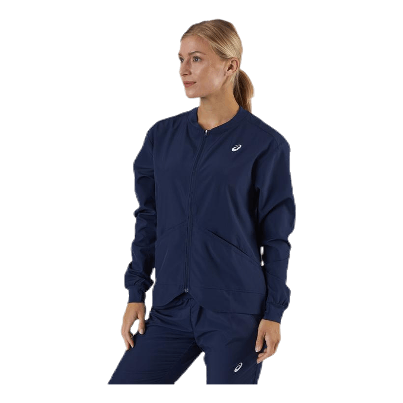 Club Woven Jacket Blue