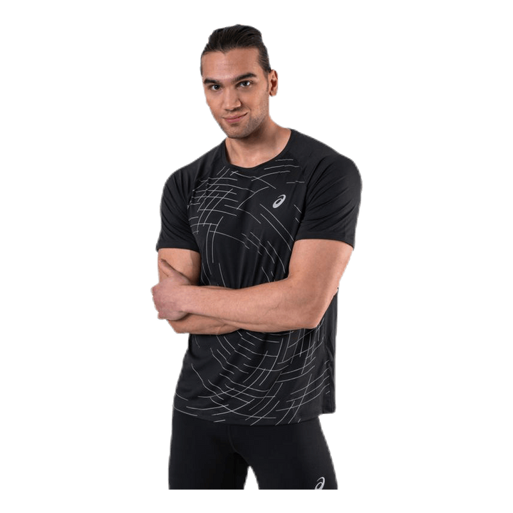 Night Track SS Top Black