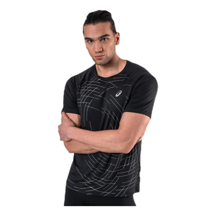 Night Track SS Top Black