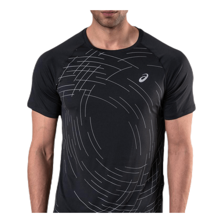 Night Track SS Top Black