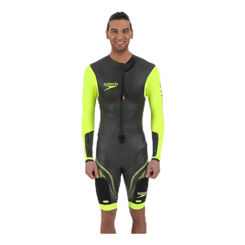 Fastskin Swimrun Male Suit Black/Yellow