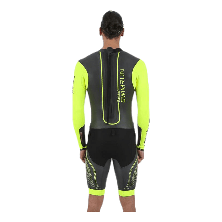 Fastskin Swimrun Male Suit Black/Yellow