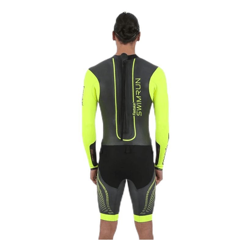 Fastskin Swimrun Male Suit Black/Yellow