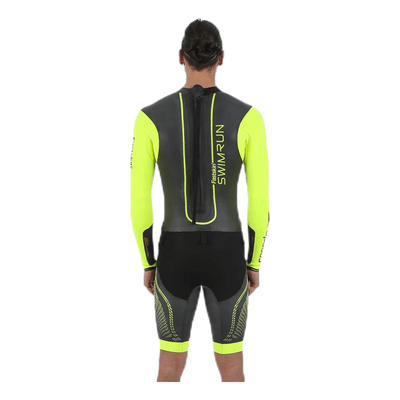 Fastskin Swimrun Male Suit Black/Yellow