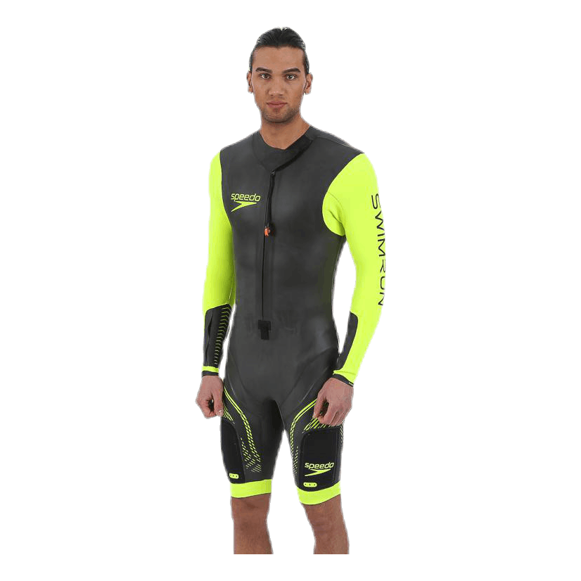 Fastskin Swimrun Male Suit Black/Yellow
