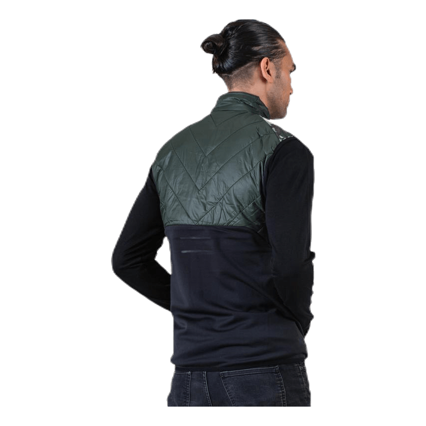 Brandon Chevron Gilet Green