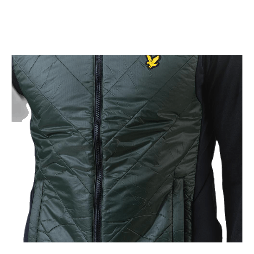 Brandon Chevron Gilet Green