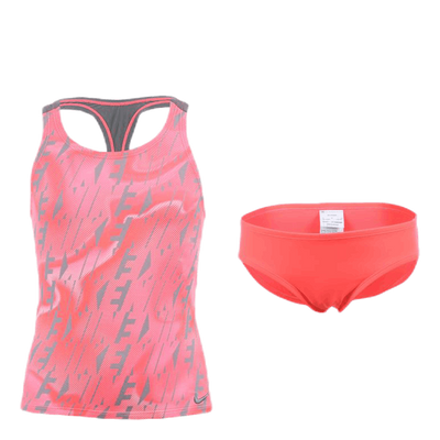 Racerback Sport Tankini Set Pink