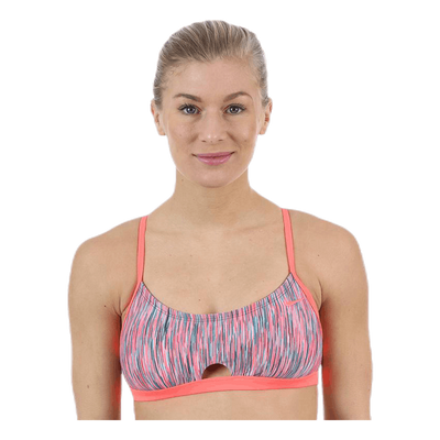 Keyhole Sport Top Blue
