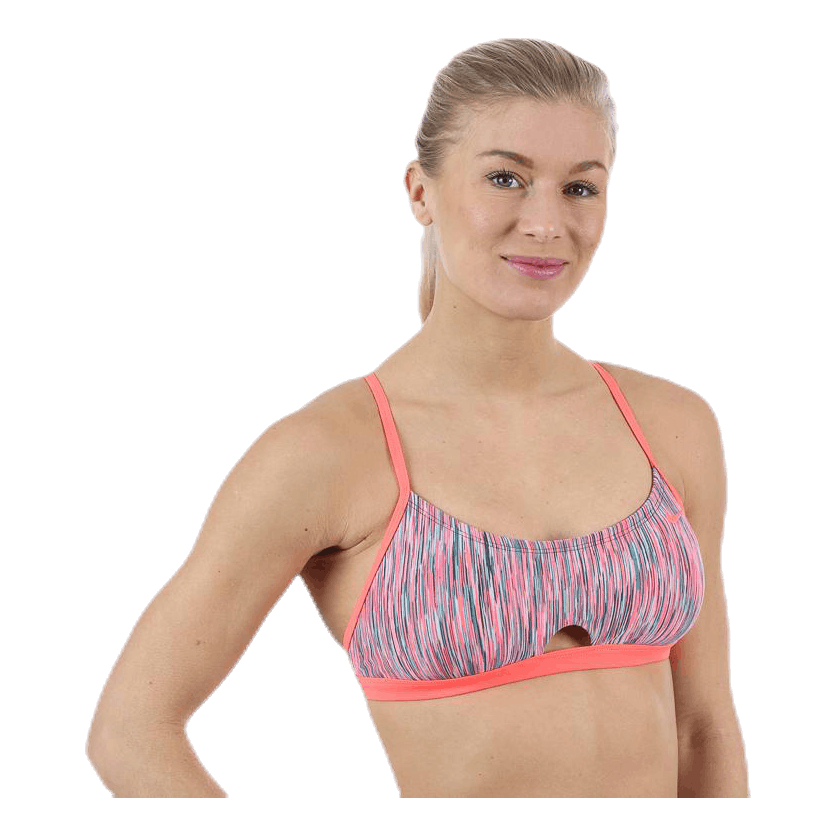 Keyhole Sport Top Blue