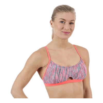 Keyhole Sport Top Blue