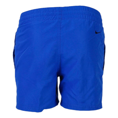 4" Volley Short Logo Solid Youth Blue