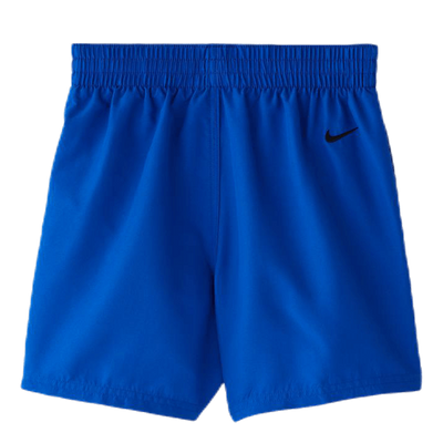 4" Volley Short Logo Solid Youth Blue