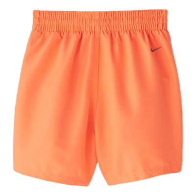 4" Volley Short Logo Solid Youth Orange
