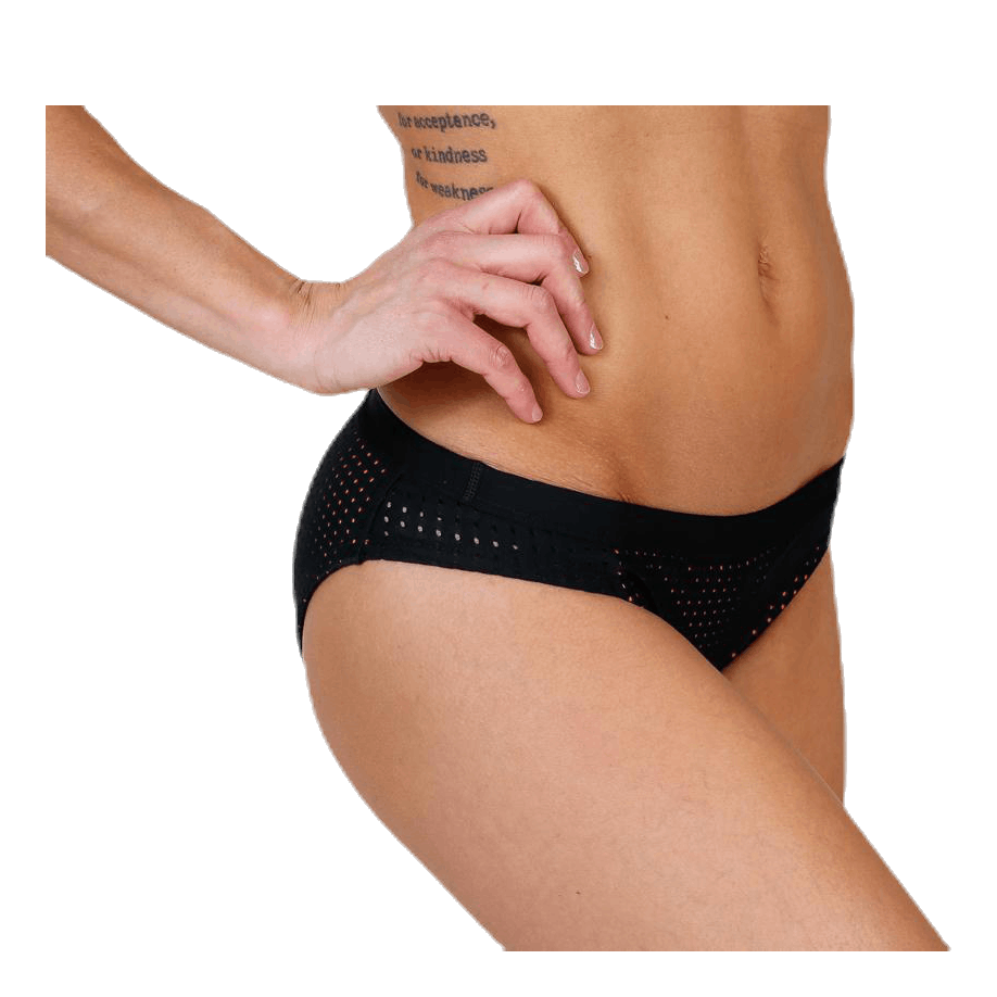 Sport Bikini Sport Mesh Bottom Black