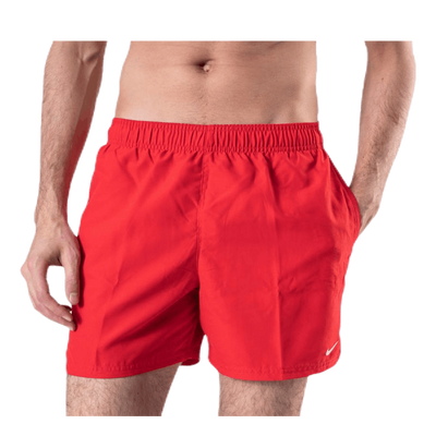 5" Volley Short Solid Red