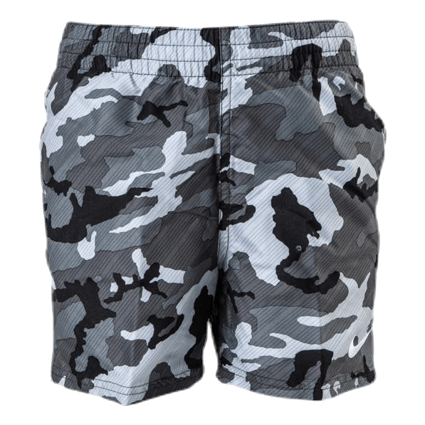 4" Volly Short Camo Junior Black