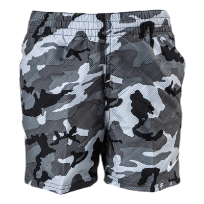 4" Volly Short Camo Junior Black
