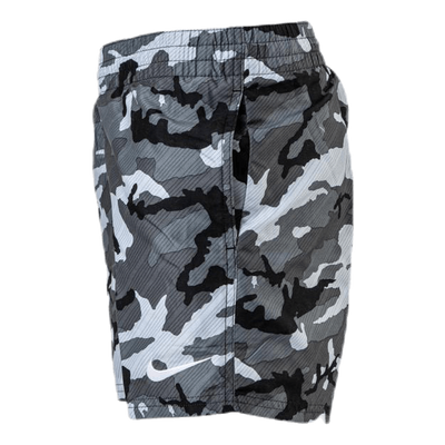 4" Volly Short Camo Junior Black