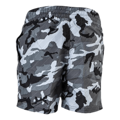4" Volly Short Camo Junior Black