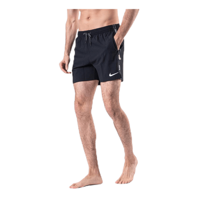 5" Volley Short Logo Black