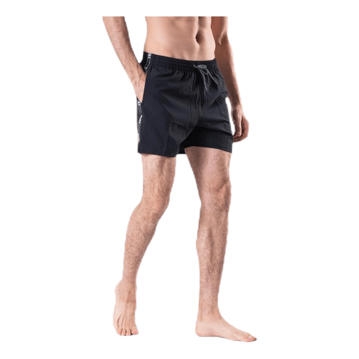 5" Volley Short Logo Black