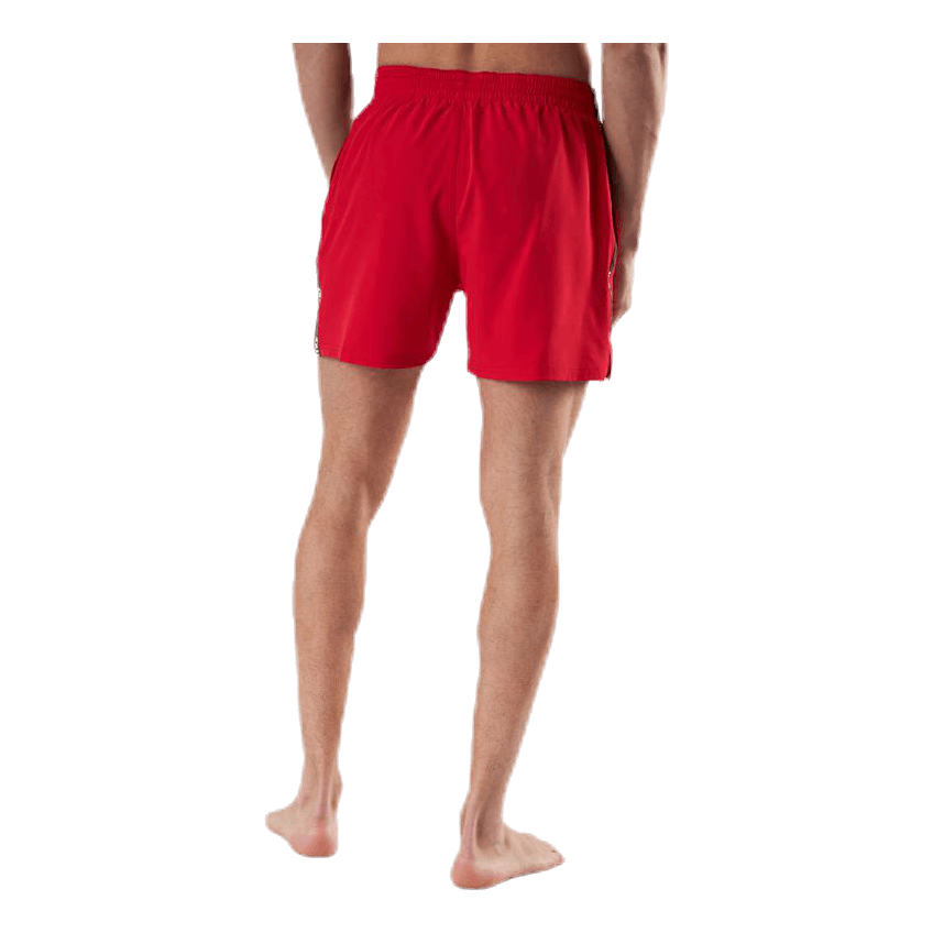 5" Volley Short Logo Red