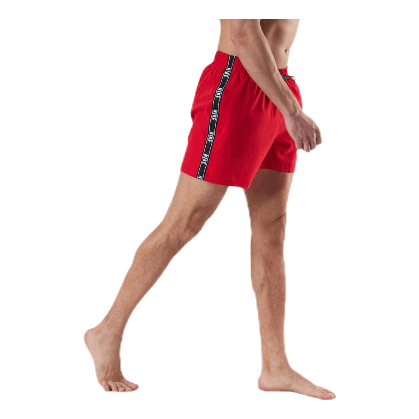 5" Volley Short Logo Red