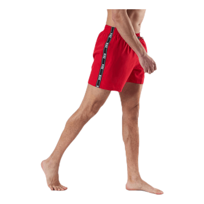 5" Volley Short Logo Red