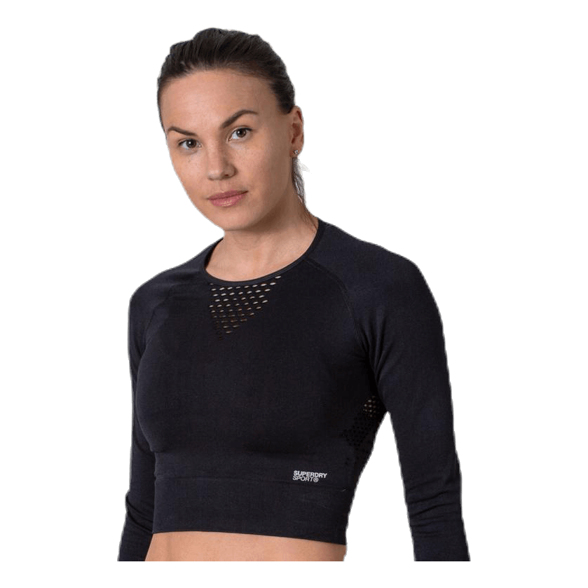 Studio Seamless Long Sleeve Black