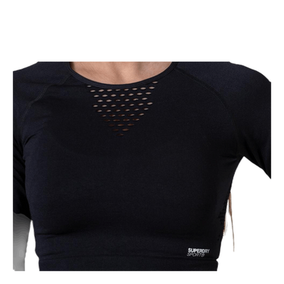 Studio Seamless Long Sleeve Black