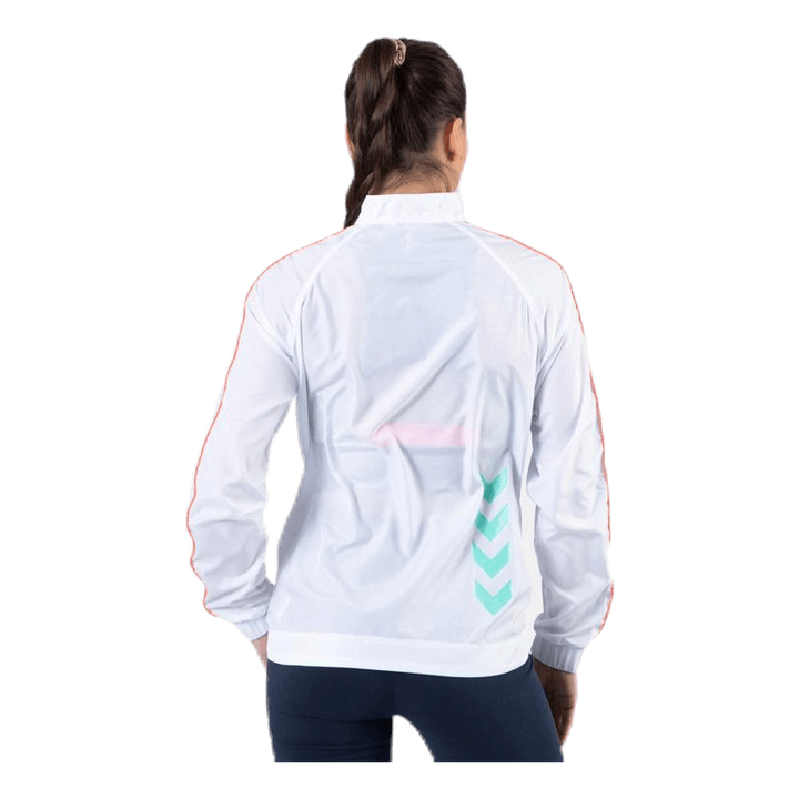 Trophy Zip Jacket White