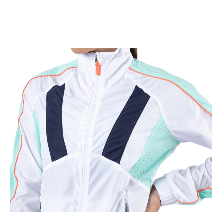 Trophy Zip Jacket White