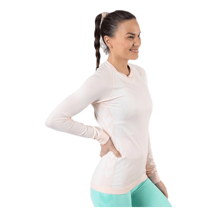 Clea Seamless LS Pink
