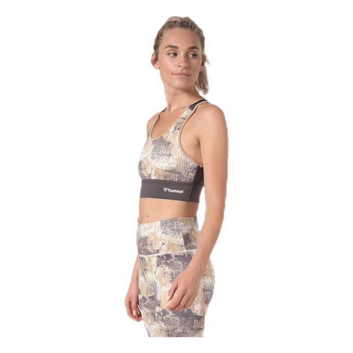 Lotus Sports Bra Grey