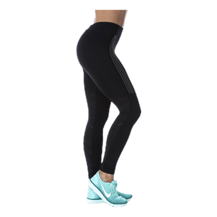 BLACK Wing Wiper Tights Black