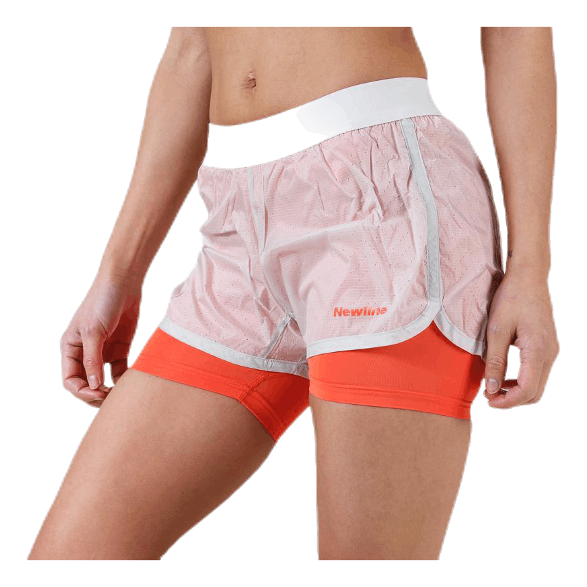 Black 2-Lay Shorts Blue