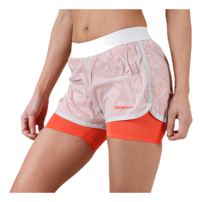 Black 2-Lay Shorts Blue