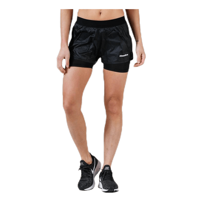 Black 2-Lay Shorts Black