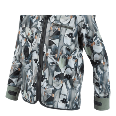 Ulas Softshell Jacket Patterned/Green