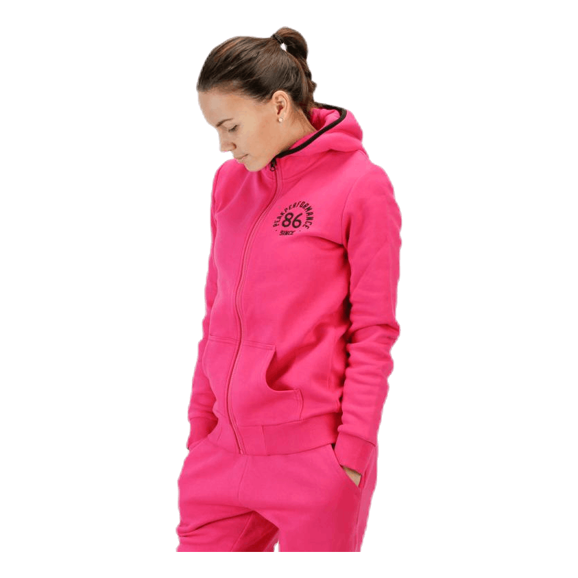 Comfy Zip Hood Pink
