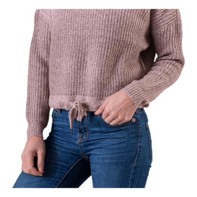 Nia L/S Rollneck Pullover Pink