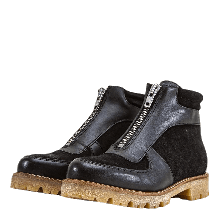 Herla Leather Boot Black